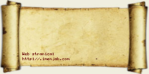 Kristina Ljoskić vizit kartica